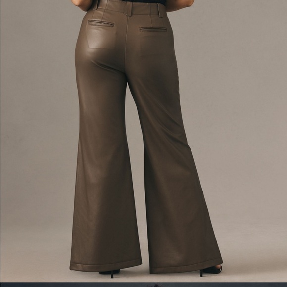 Maeve Taupe Flare Pants - Picture 2 of 8